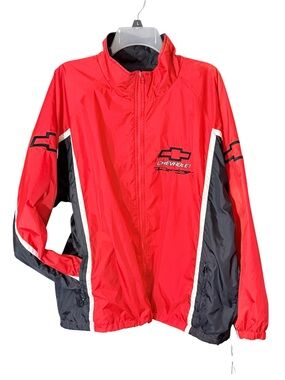 Chevrolet NASCAR Racing Champions Apparel red & black jacket Men’s XL | hh1